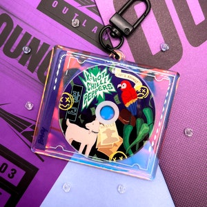 ATEEZ CD Keychain Acrylic Kpop - BOUNCY