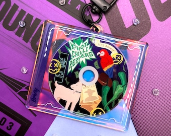 ATEEZ CD Keychain Acrylic Kpop - BOUNCY