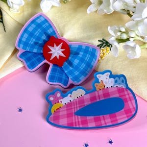 SKZOO DOODLE Stray Kids Acrylic Hair Clip Set Kpop
