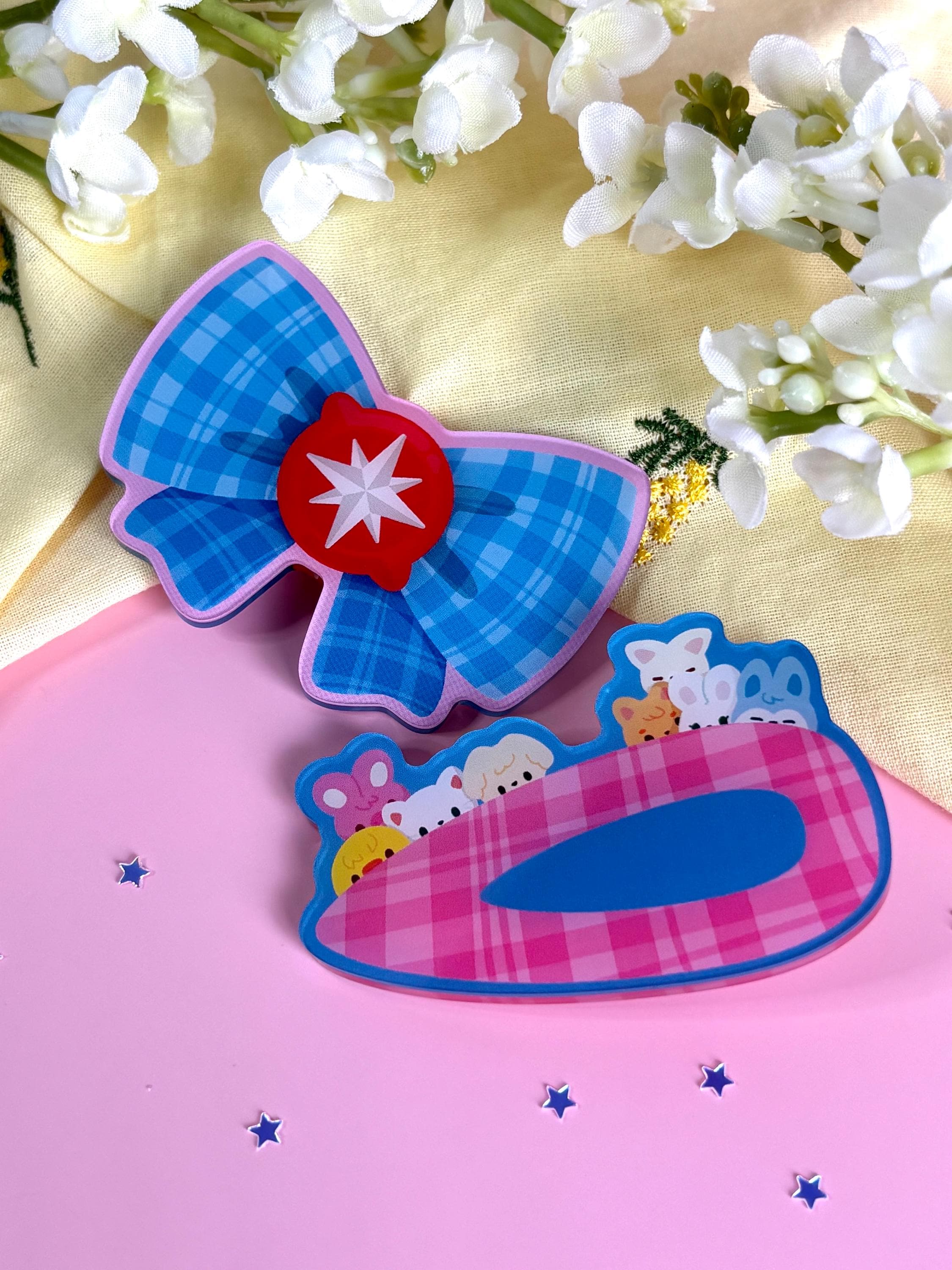 アイドル Stray Kids MINI HAIR CLIP ALL TYPES SET Stray Kids - Mini Hair Clip ['JYP JAPAN POP-UP Store 2025