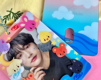 ATEEZ ANITEEZ Photocard Acrylic PC Holder Kpop
