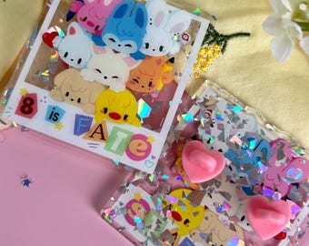 SKZOO DOODLE Stray Kids Holographic Acrylic Pin