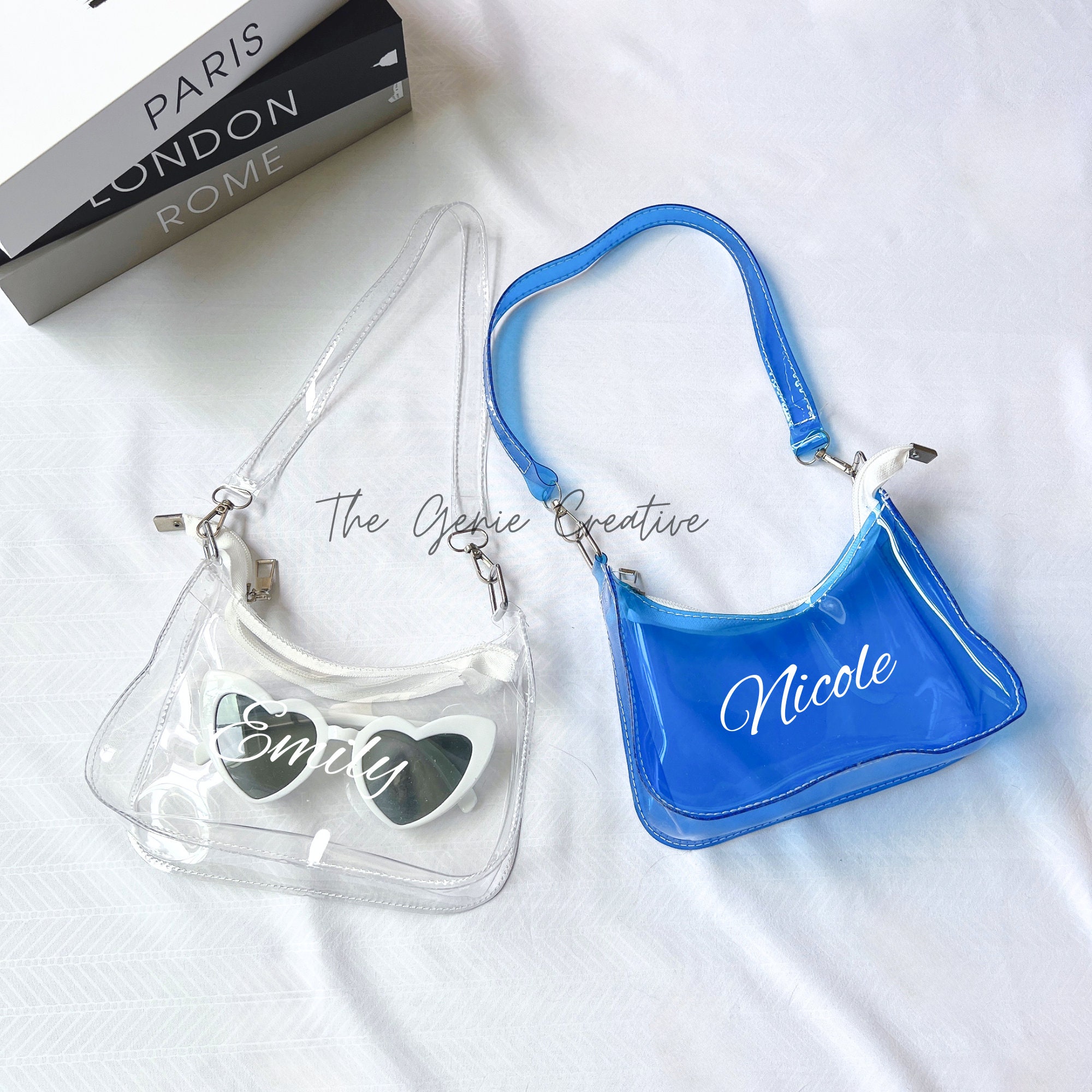 Te Bolso Cruzado Personalizado Con Nombre Adecuado Para