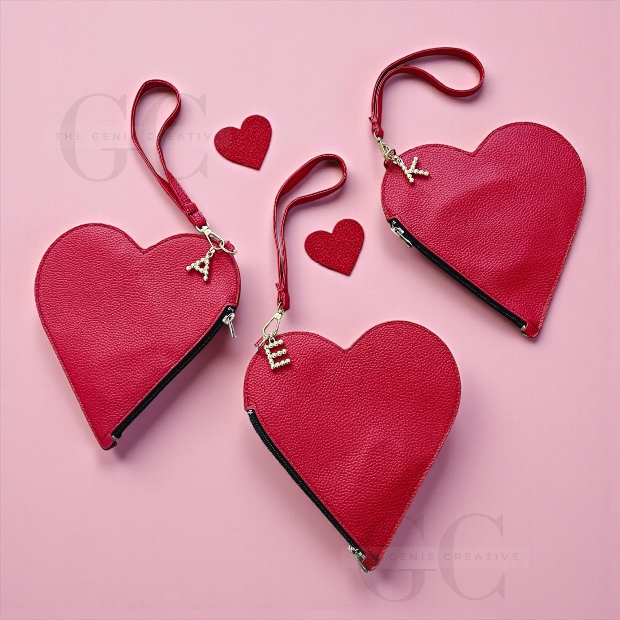 Louis Vuitton Keychain Heart - Etsy