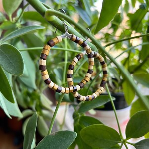 Wooden Boho Hoops