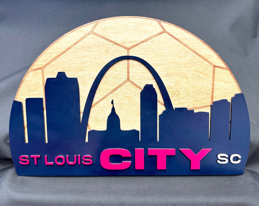STL City SC Decorative Sign St. Louis City Soccer Club Sign, St Louis City Sc, STL City Soccer
