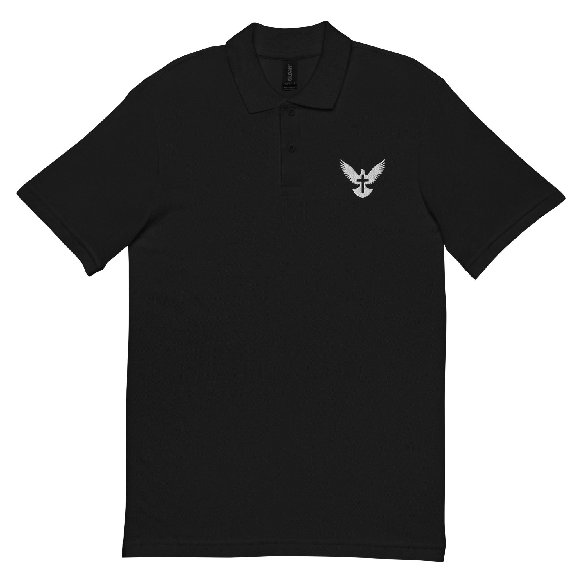 Holy Spirit Dove Polo Shirt Christian Polo Shirt Etsy