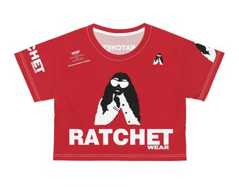 Ladies Ratchet Wear R1 Crop Tee