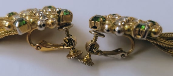 Hobe Vintage Clip/Screwback Earrings - image 5