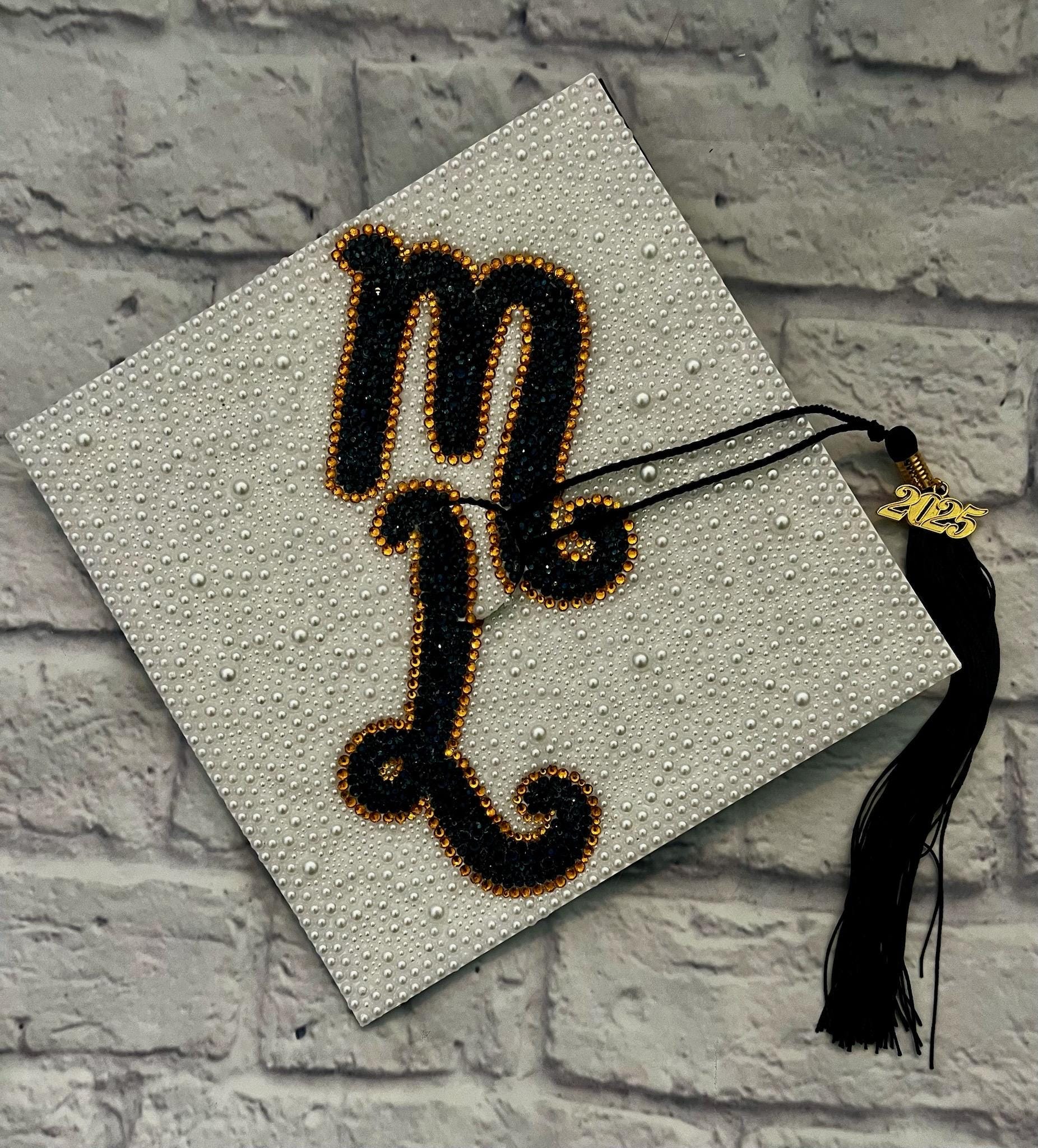 Graduation Cap Pear Pearl Graduation Cap - Etsy