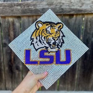Custom Graduation Cap Rhinestoned - Etsy