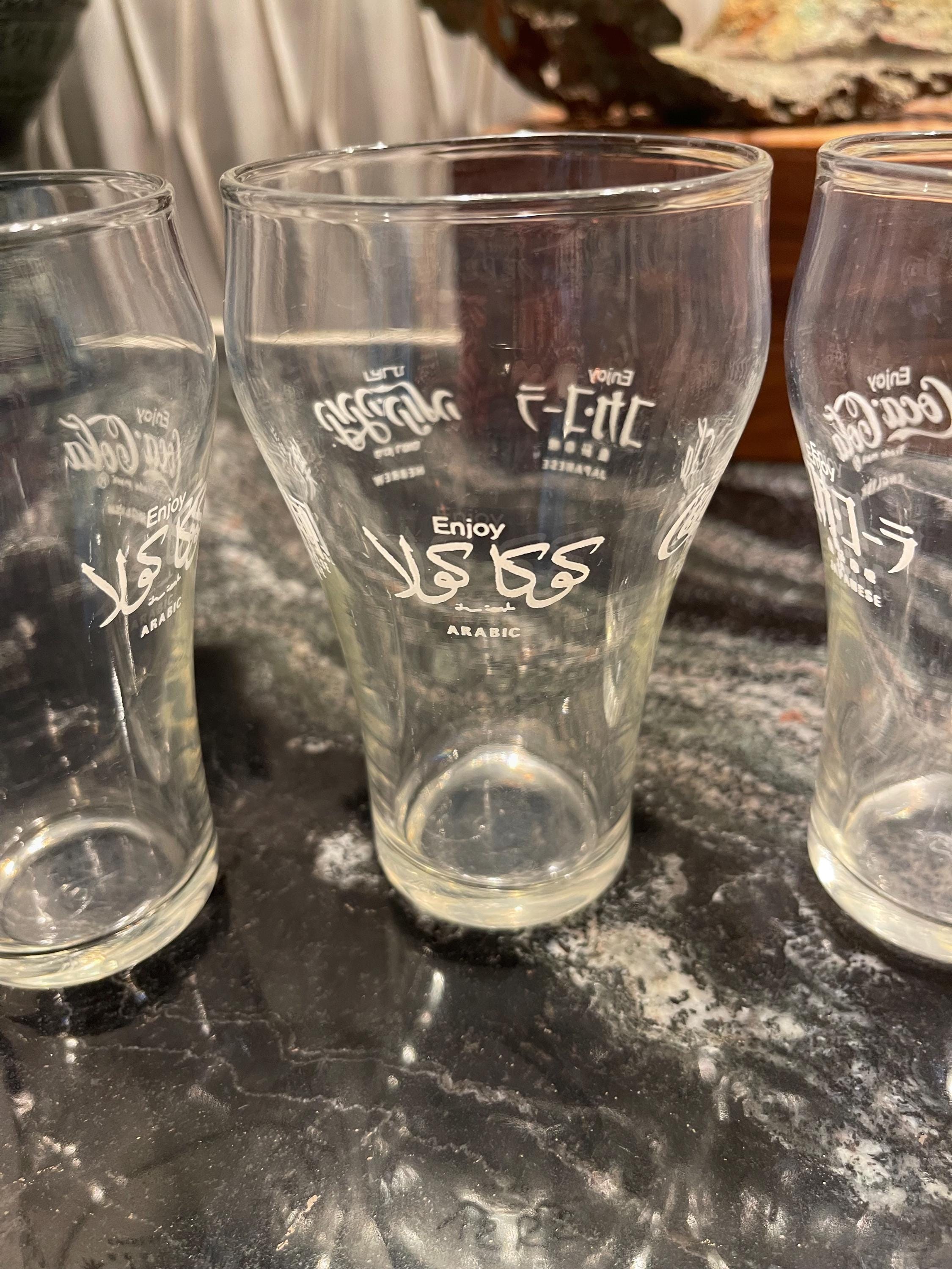 Coke Glass Languages - Etsy