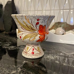 Bitossi Italian Pottery - Vase w. Flower