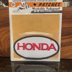 Vintage Patch - NEW - Honda