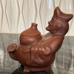 Vintage Chinese Clay Tea Pot