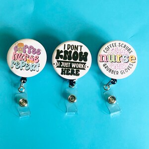 ID badge Reels| Retractable Reels| Doctors Reels |Nicu Nurse Reels| ID Badge Clips| 24 inch Extended Reels