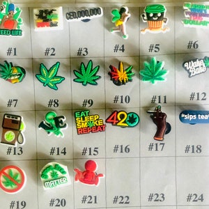 Grüne Blätter Charms, lassen Charms, Marihuana Blätter Charme, Charms für Schuh, grüne Charms, Reggae Charms| Rasta Anhänger