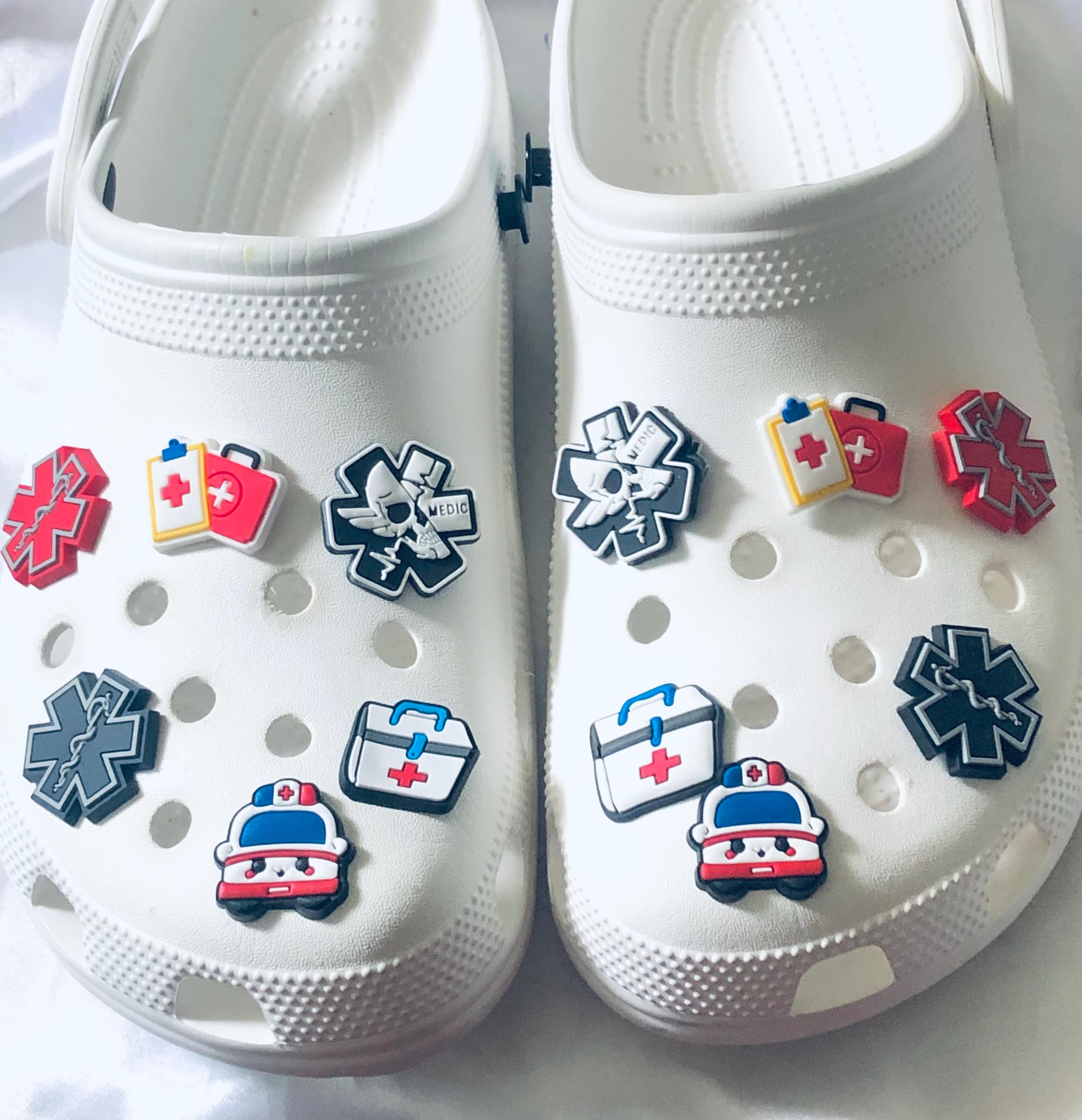 Crocs Clearance Nurse Crocs Charms Paramedic Jibbitz