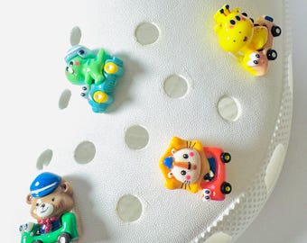 Resin Animal Shoe Charms, Cartoon Shoe Decorations