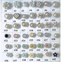 Lit Rhinestone  Acrylic Shoe Charms|Faux Pearl Charm | Heart Charms | Acrylic Charms|Nurse Clog Charms | Shoe Decoration |Shoe Charms Button