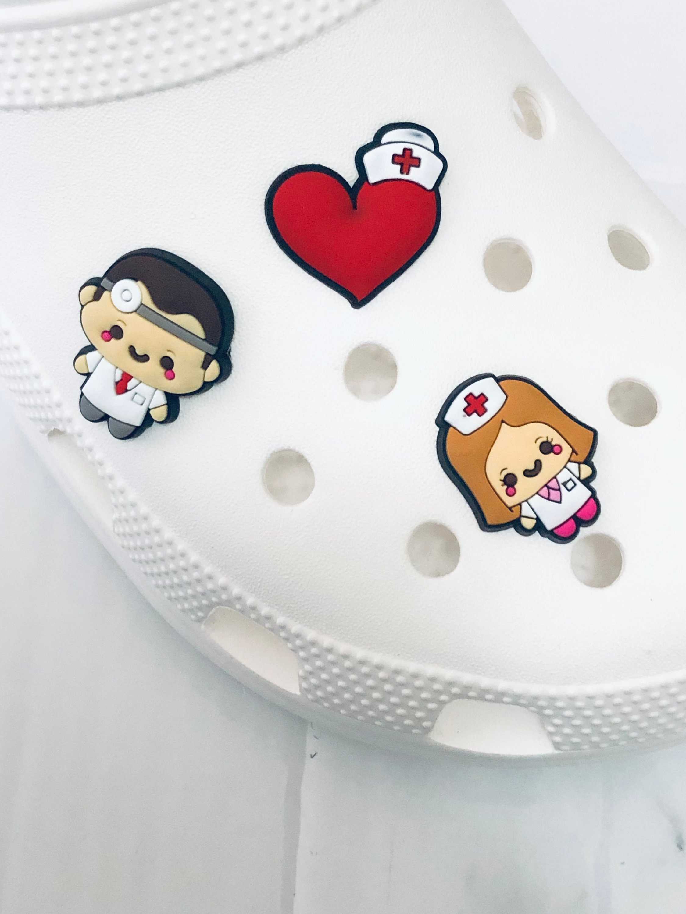 Nurse Shoe Charms Medical Charms for Nurse Shoes Bandaid Charm Pharmacy ...