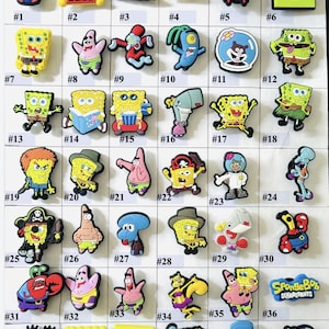 Shoes Charms Button| Cartoon Charms for Shoes | Funny Shoe Clips Charms | Charms for Shoe with Large Hole | Funny Shoe Charms