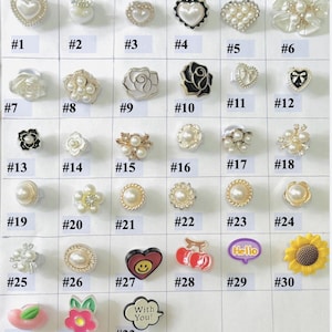 Sneakers Lace Rhinestone Charms | Sneaker Lace Charms |Faux Pearl Sneakers Charm  | Acrylic Charms|Nurse Sneaker Charms |