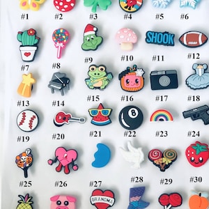 Süße Sommer Schuhanhänger | Schöne Schuhanhänger | Krankenschwester Schuhanhänger | CNA Charms Schuhe mit Löcher, Armband decor| Multi Thema Schuhanhänger