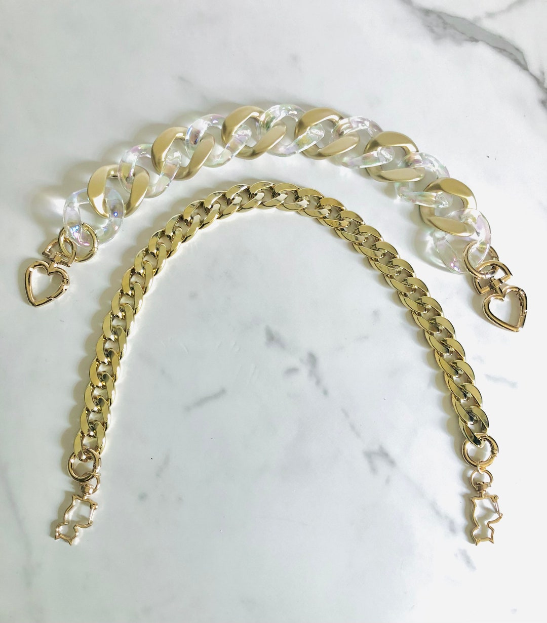 Chain Link Purse Strap Replacement Purse Chain Purse Top Etsy
