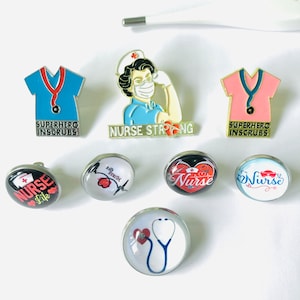 Nurse Brooch Pins | Pins for Nurses | Gifts for Nurses | Nurse Life Pins| Strong Nurse Pins| Super Hero Nurse |Brooch for Nurse| Nurse Life