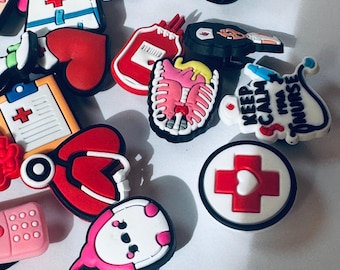 Medical Shoe Charms | Nurse, Doctor, & Pharmacy Tech Gift