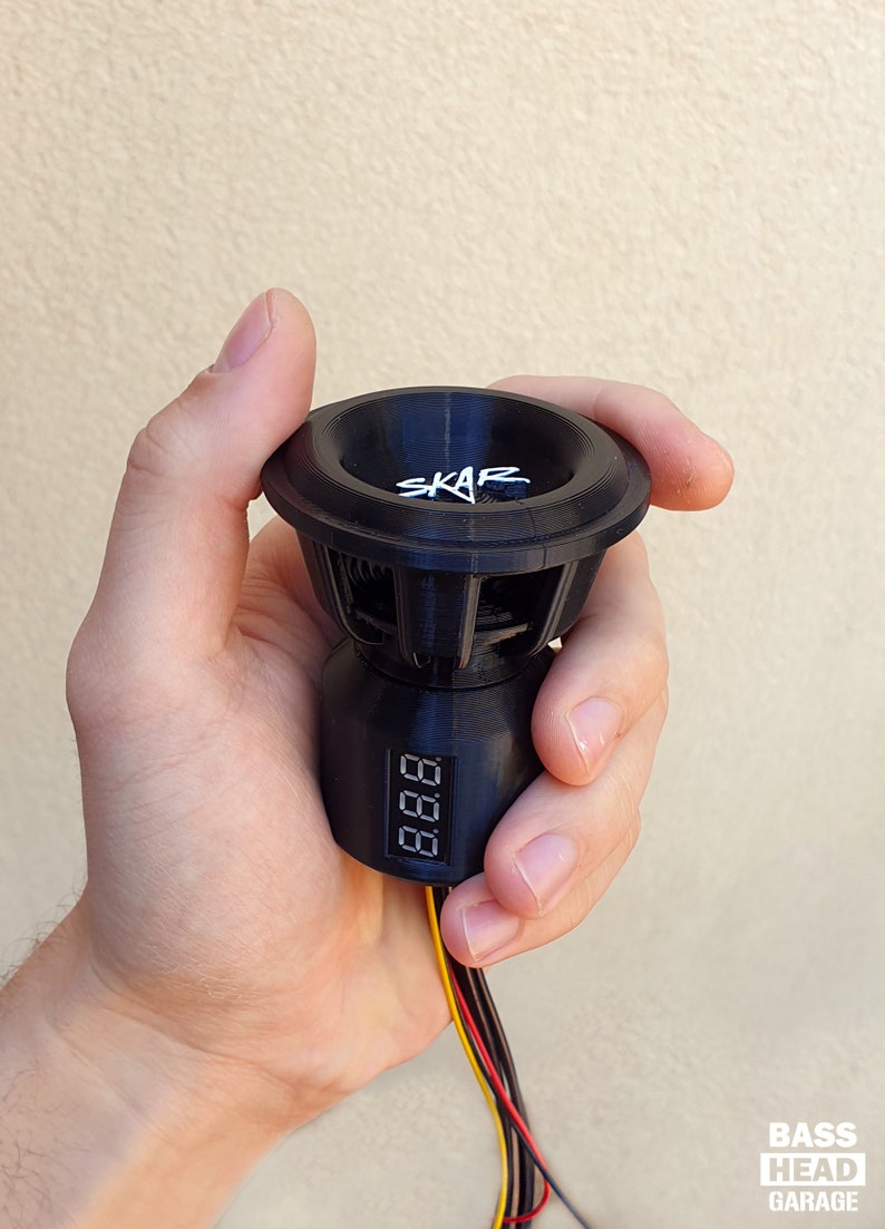 CUSTOM BASS KNOB 3D Printed Subwoofer Bass Knob Car Audio Etsy