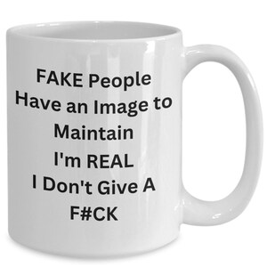 Sarcastic Gifts, Sarcastic Mug, Funny Mug, Funny Gifts, I Don't Give A F