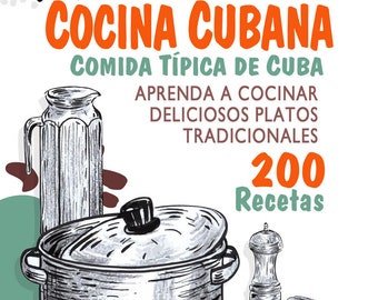 Libro de Cocina Cubana inspirado en el Programa de TV / 1960 Cocina al Minuto de Nitza Villapol. Recetas Tradicionales Cubanas. Comida Típica