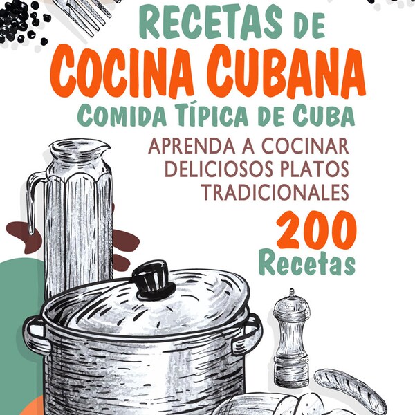 Livre de cuisine cubain inspiré en el Programa de TV / 1960 Cocina al Minuto de Nitza Villapol. Recettes traditionnelles cubaines. Comida Tipica