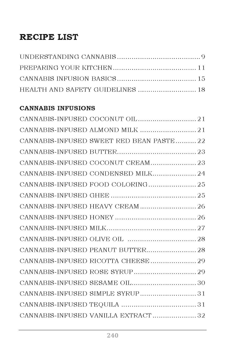 Cannabis Dessert Kookboek - Ontdek de rijke en diverse smaken van marihuana. Cannabisrecepten, Marihuana Recepten. Dessertkookboek. afbeelding 3