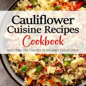 Cauliflower Recipes - Cauliflower Recipe, Cauliflower Cookbook, Cauliflower Dishes, Cauliflower Meals, Cookbooks, Cooking Ideas