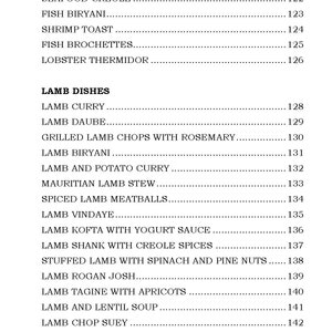 K&ouml;nnte beinhalten: Eine Speisekarte mit verschiedenen Lammgerichten und ihren Preisen. Die Speisekarte umfasst Gerichte wie Lammcurry, Lammdaub, Gegrilltes Lammkarree mit Rosmarin, Lammbiryani, Lamm- und Kartoffelcurry, Mauritianisches Lammragout, Gew&uuml;rzte Lammfleischb&auml;llchen, Lamm Vindaye, Lamm Kofta mit Joghurtsauce, Lammschenkel mit kreolischen Gew&uuml;rzen, Gef&uuml;lltes Lamm mit Spinat und Pinienkernen, Lamm Rogan Josh, Lammtagine mit Aprikosen, Lamm- und Linsensuppe und Lamm Chop Suey.