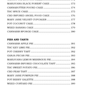 Cannabis Dessert Kookboek - Ontdek de rijke en diverse smaken van marihuana. Cannabisrecepten, Marihuana Recepten. Dessertkookboek. afbeelding 9