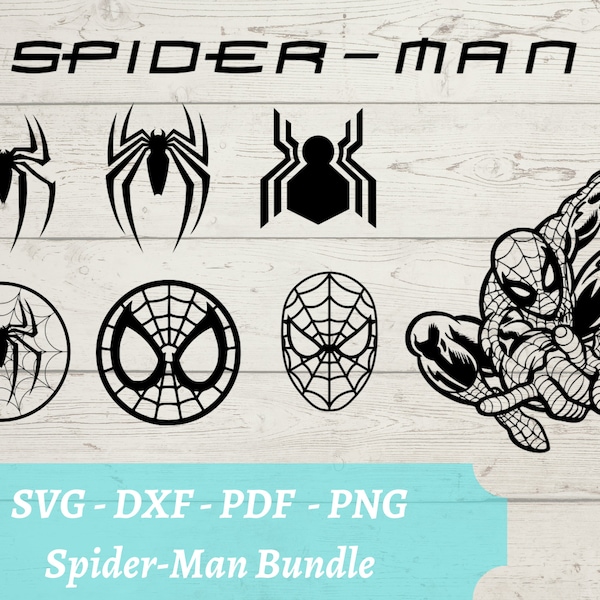 Spider Man Svg - Etsy