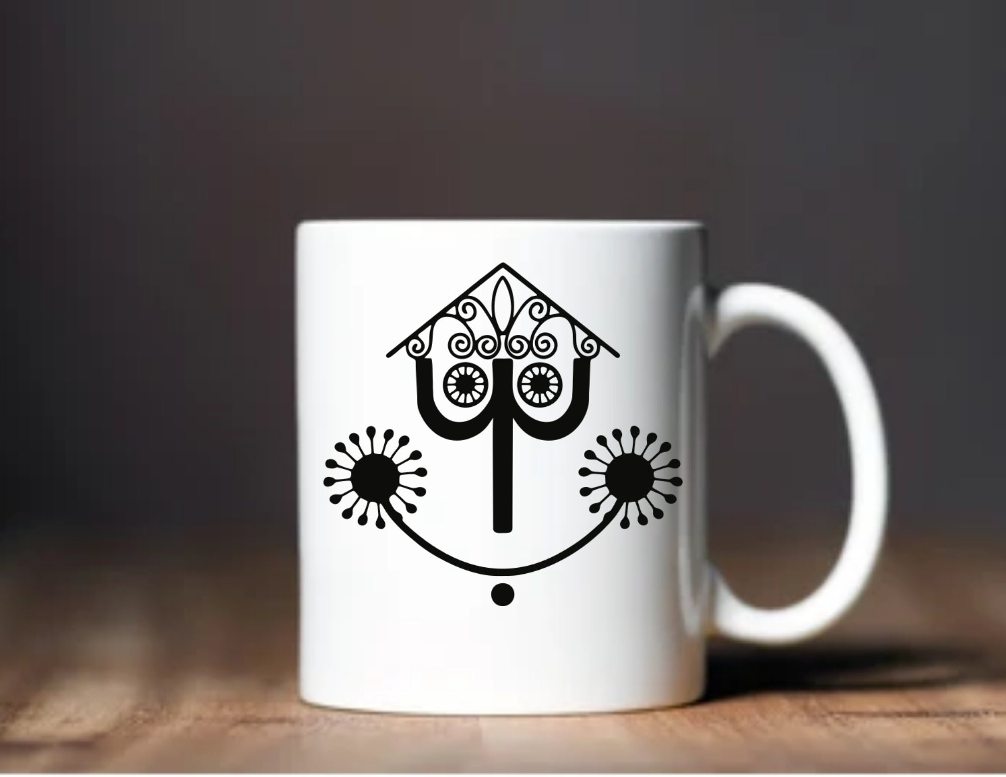 Small World Clock Face SVG Disneyland Attraction Download Etsy Canada