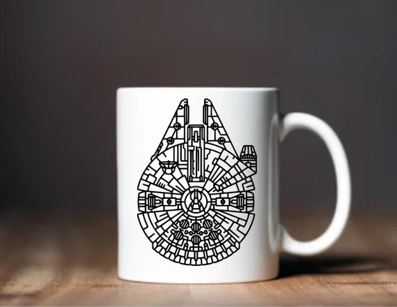 Millennium Falcon Bundle SVG File, Star Wars Rebel Ship Download