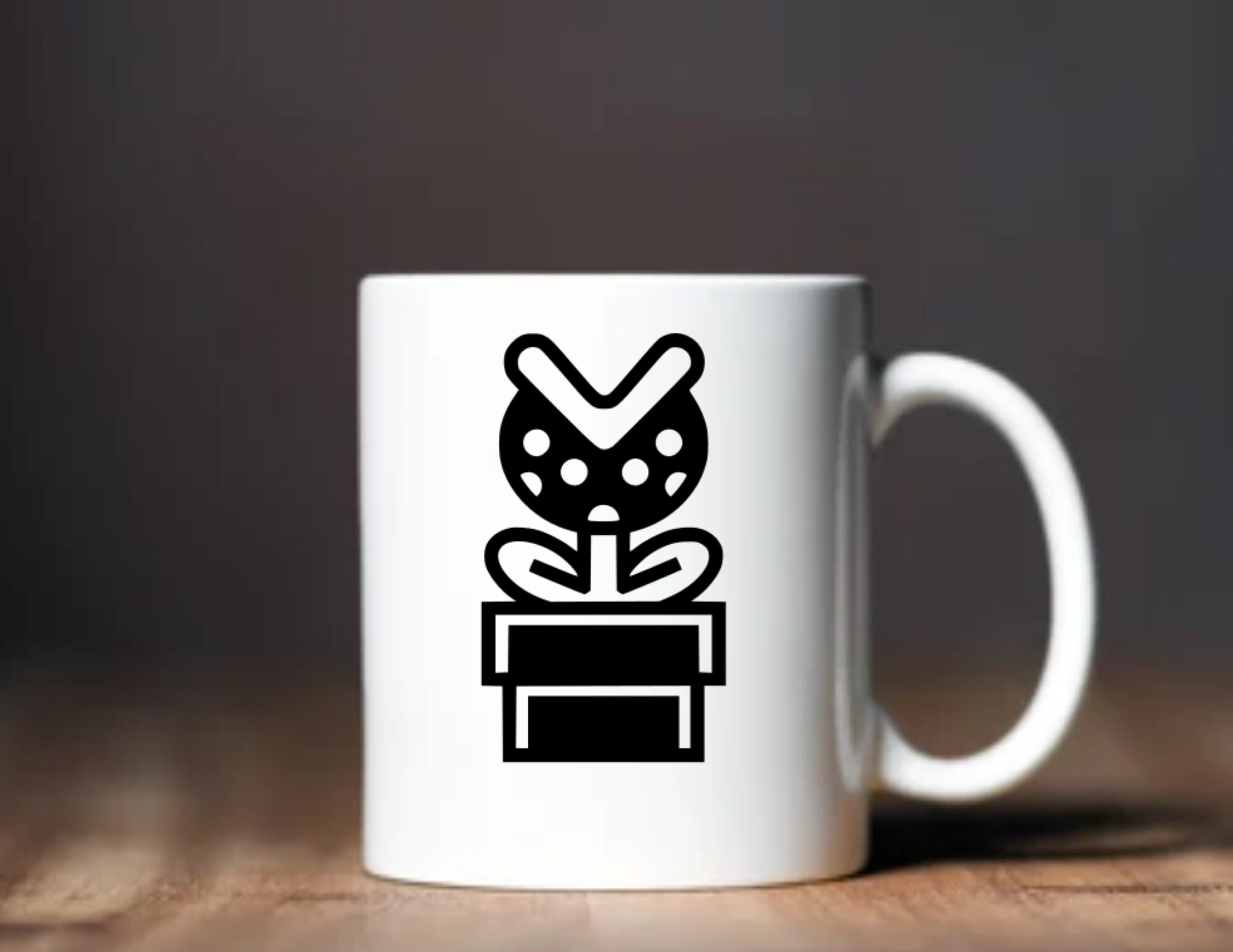 Mario piranha plant svg