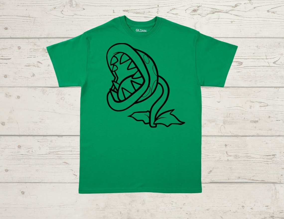 Mario Piranha Plant SVG File Video Game Piranha Flower From - Etsy