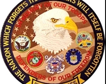 Gefallene Helden 12" Aufnäher