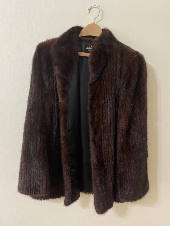 Womens brown short jacket Gem