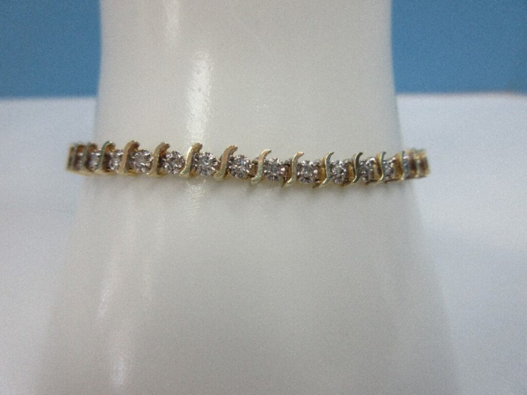 Ct Tw Helzberg Diamond Tennis Bracelet Helzberg Diamonds 14 Karat ...