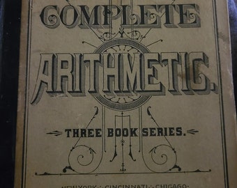White's Komplette Rechnung - 1870 Copyright - ein 150+ Jahre altes Mathe-Buch!!!