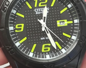Citizen Eco-Drive Men's Watch; Runs & Looks Great!