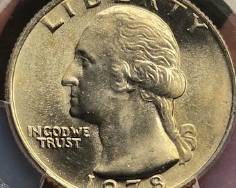 1978 Washington Quarter - PCGS Certified MS67! TOP POP!